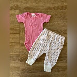 vintage hanna andersson set size 3-6 months